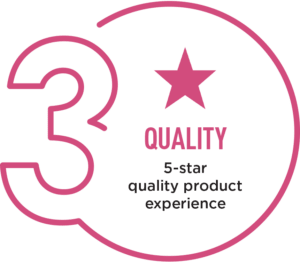 3. Quality - Best-in-class quality and durability