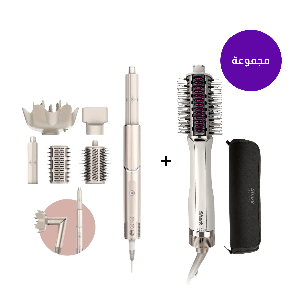 باقة هدايا Shark FlexStyle + SmoothStyle