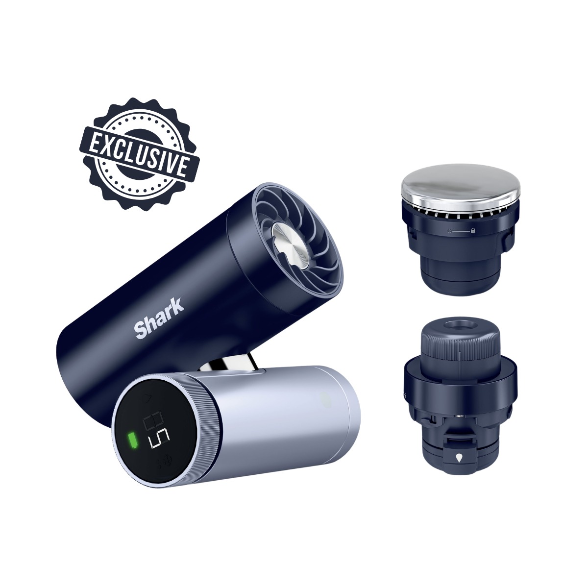 Shark ChillPill 3-in-1 Fan, Mist & InstaChill System – Midnight