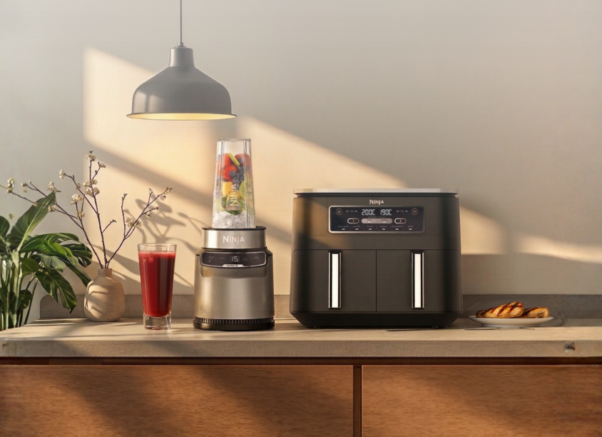  Ninja Foodie Dual Zone Air Fryer & Blender with Auto IQ Bundle