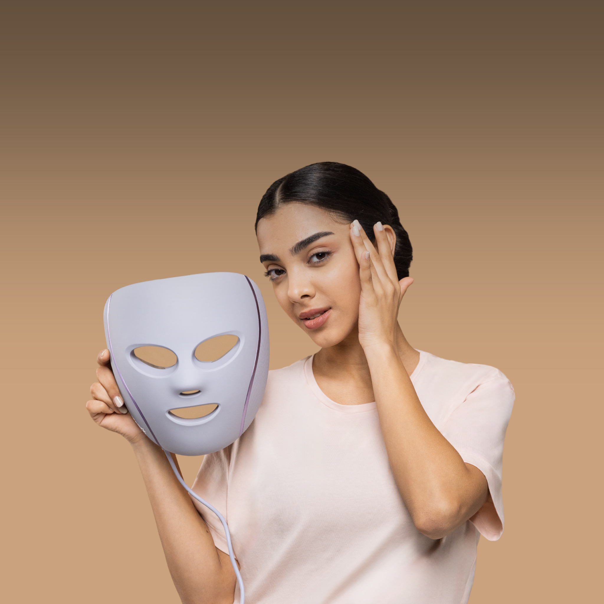 Shark CryoGlow iQLED Face Mask & Under Eye Cooling