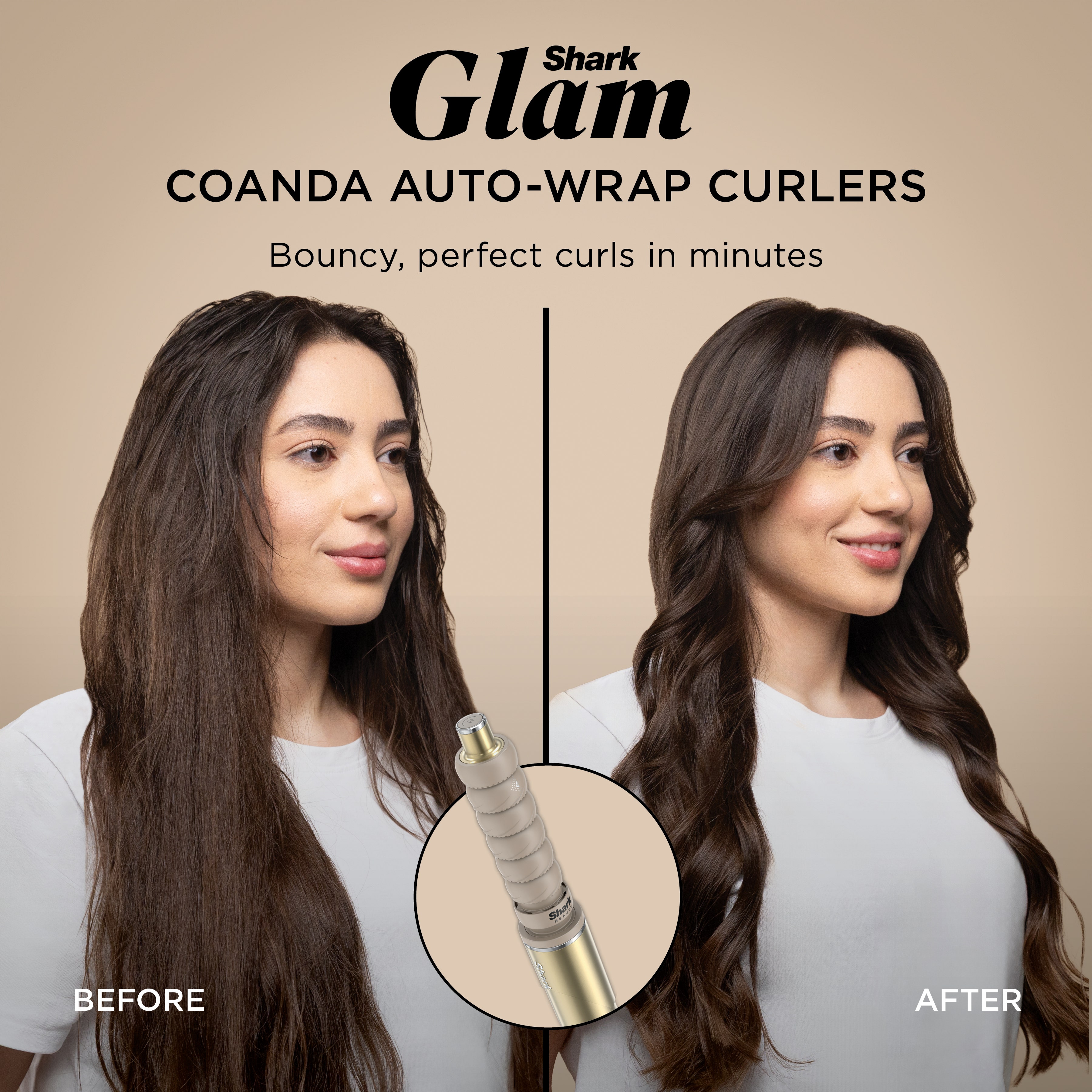 Curl with Shark Glam