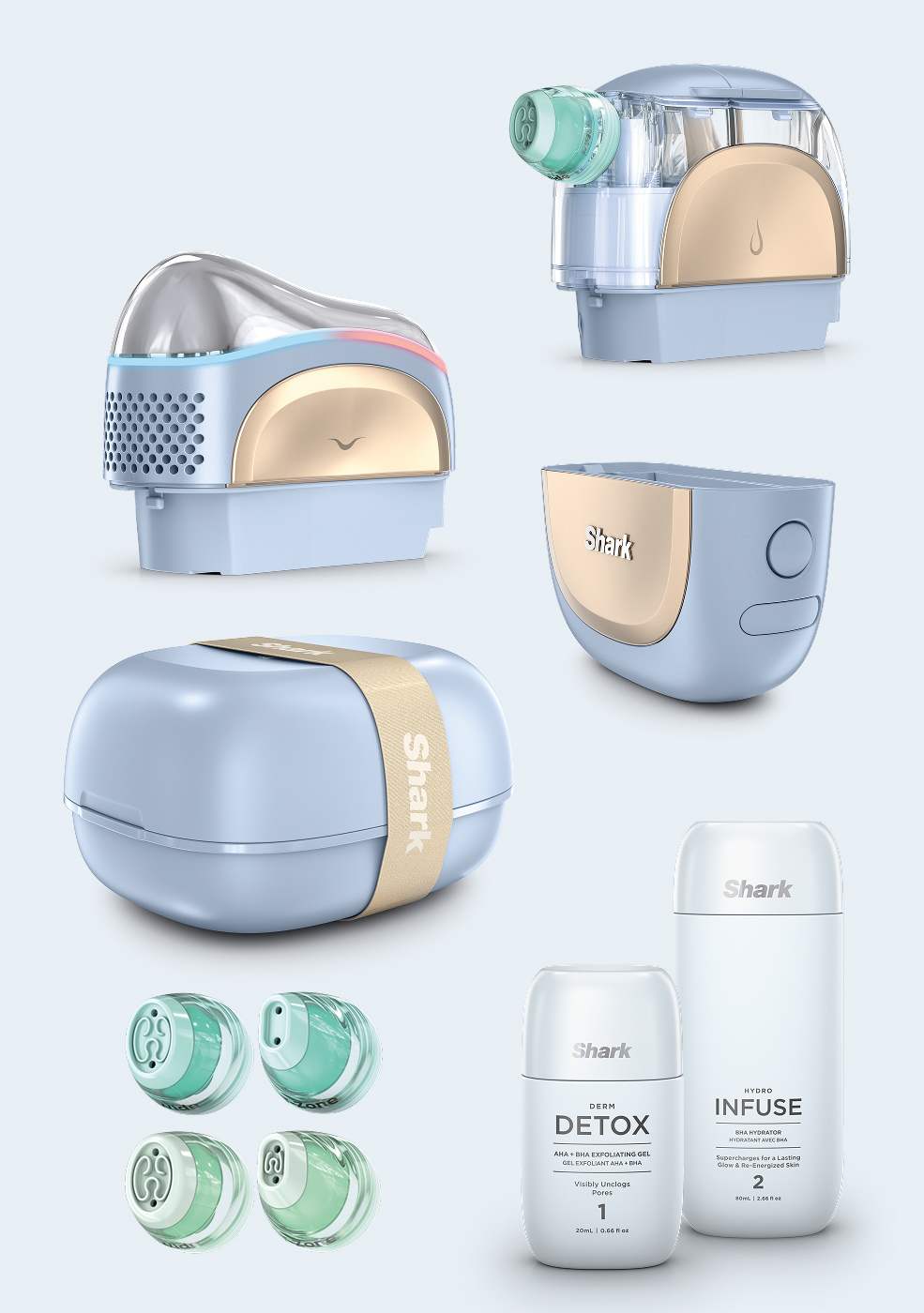 Spa Blue FacialPro Glow set