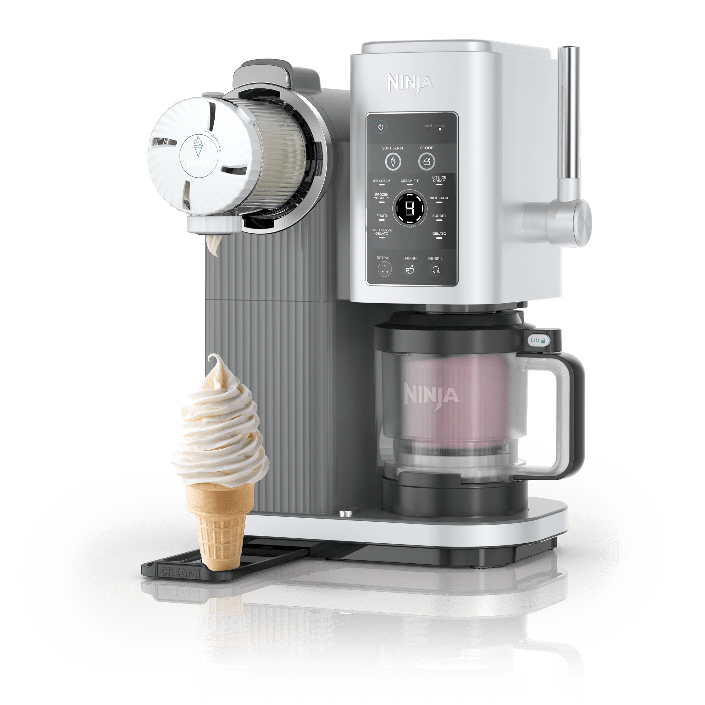 Soft serve CreamiFy technology
